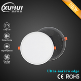 Ultra-narrow edge ultra thin recessed panel lights dimmable or non dimmable